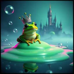 Damn, my frog turned into a prince!
